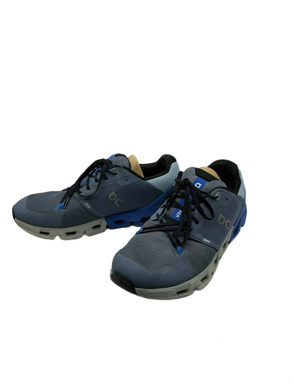 On Cloudflyer Men’s 12.5 Running Shoes Blue Gray CloudTec Athletic Sneakers